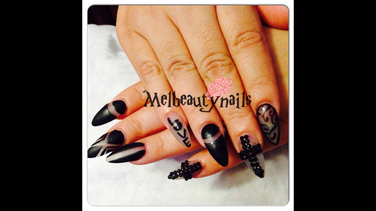 stiletto Nails- Tutorial Fail