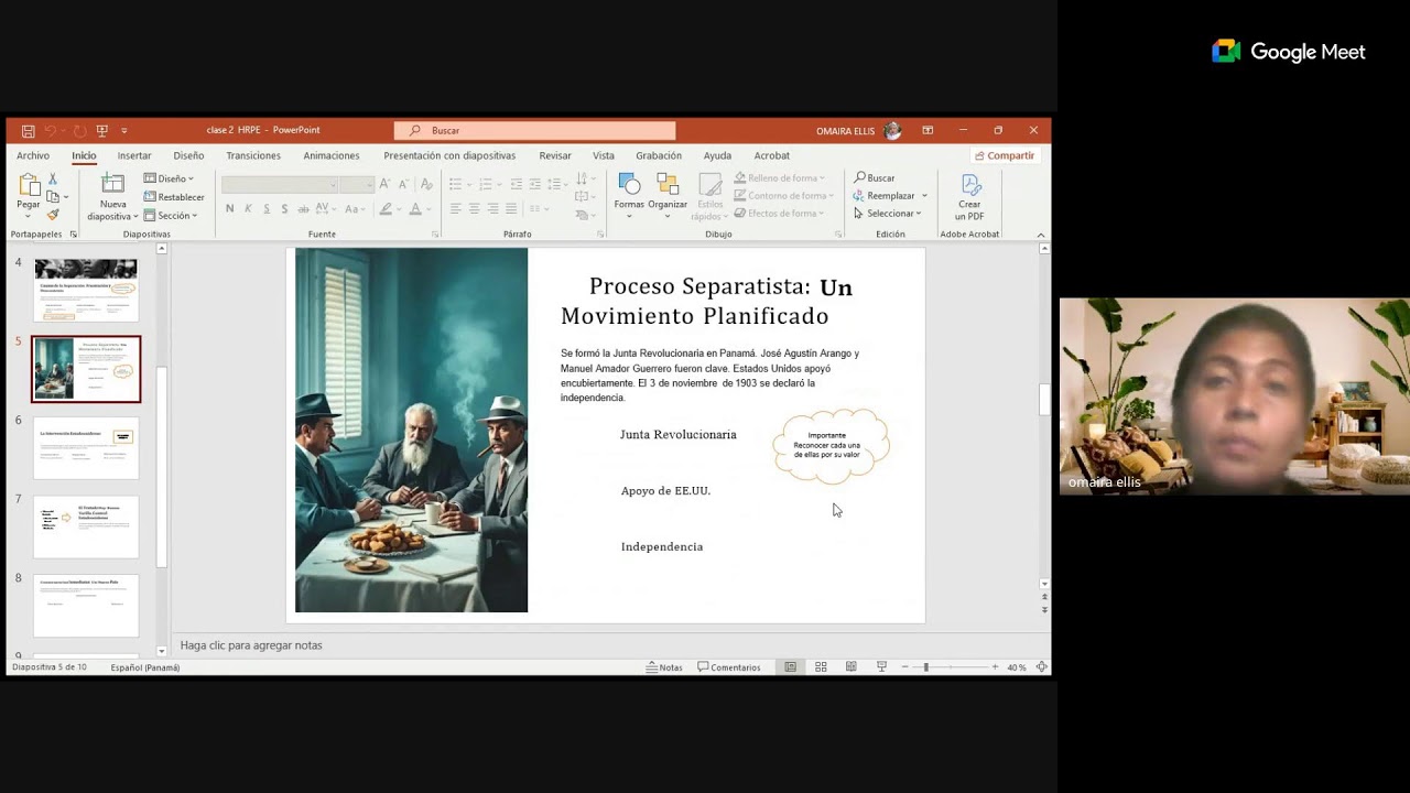 PSICOPEDAGOGÍA A23 (HISTORIA DE LAS RELACIONES DE PANAMÁ Y LOS EEUU - OMAIRA ELLIS) RECURRENTE