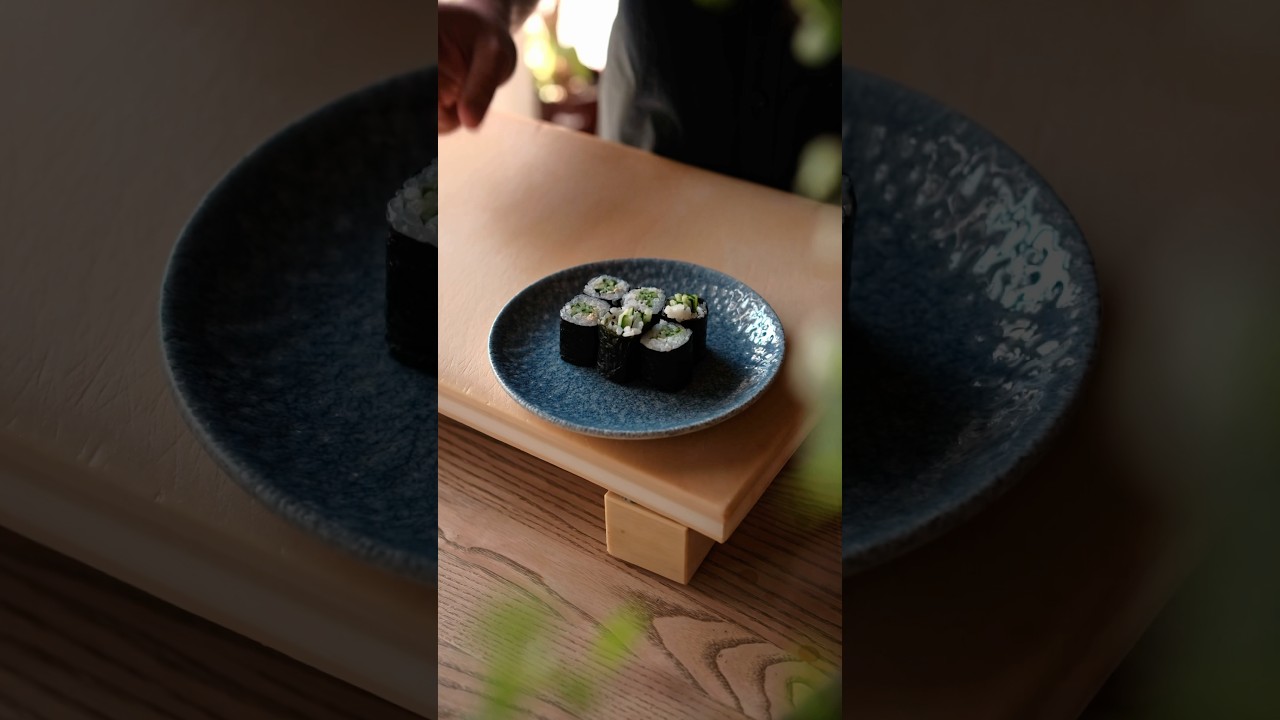 🥒🍣 Tak robimy nasze Hosomaki Kappa! #katsuramuki #sushimaster #sushitime #wrocław