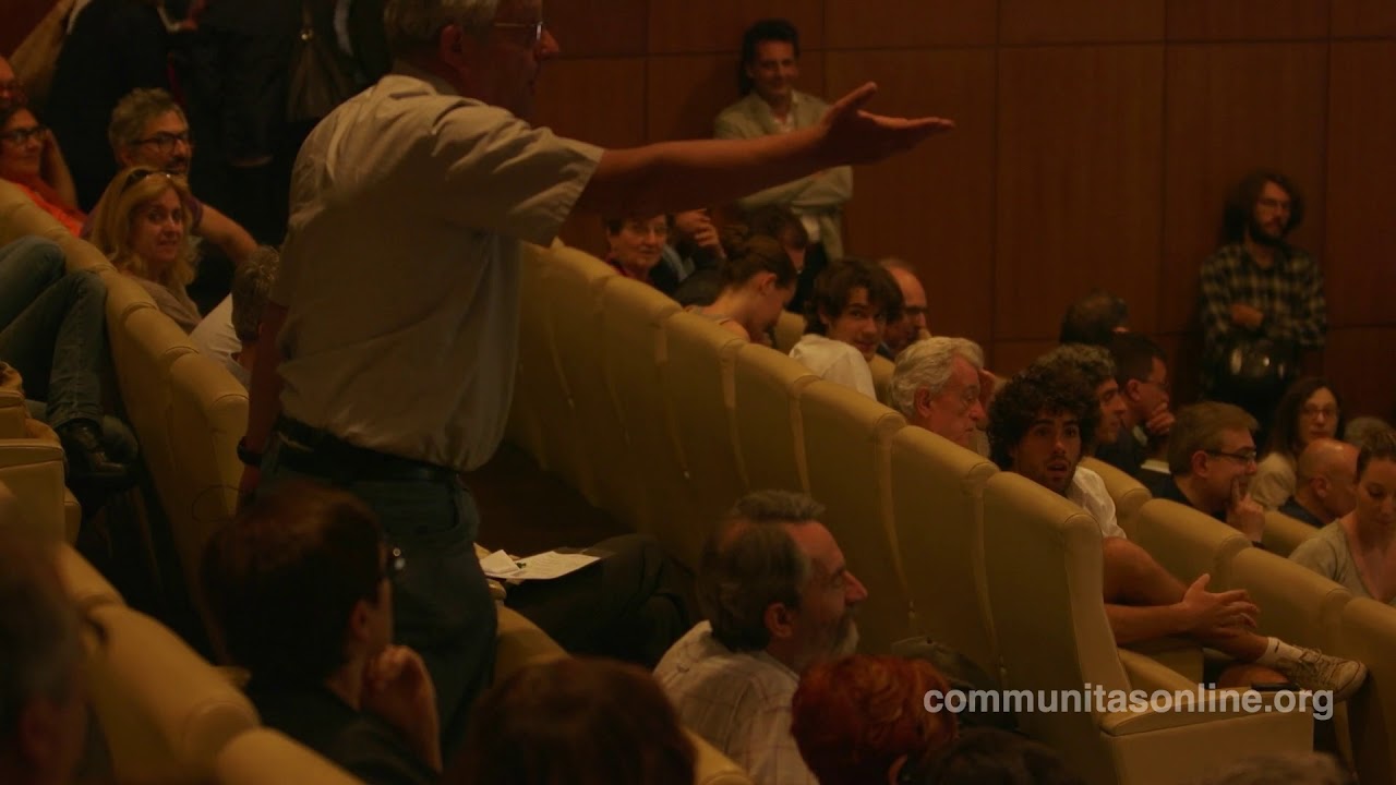 Communitas Lecture 2018: Domande del pubblico