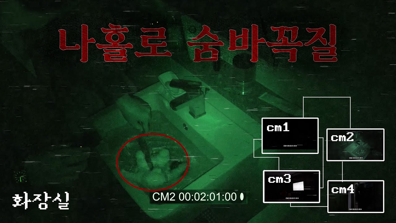 자신을 저주한다는 [나홀로 숨바꼭질]을 실제로 해보았습니다.