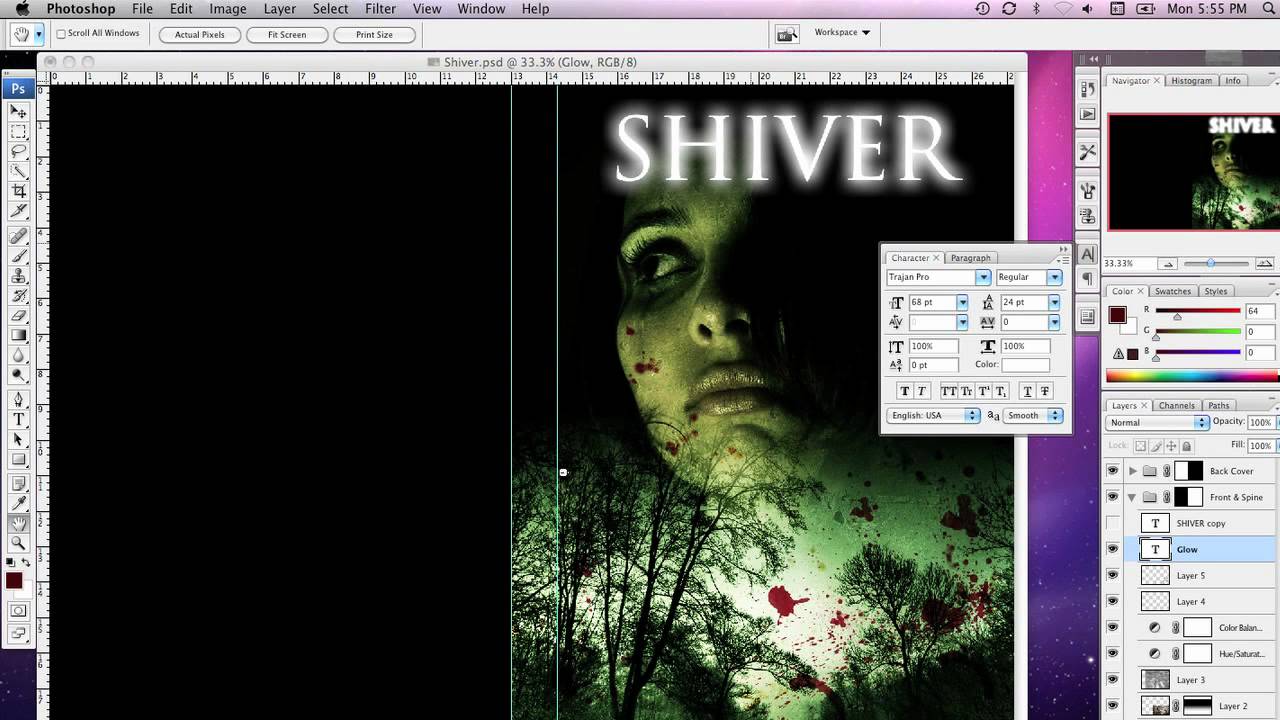 Create a Horror DVD Cover in Adobe Photoshop: Part 4