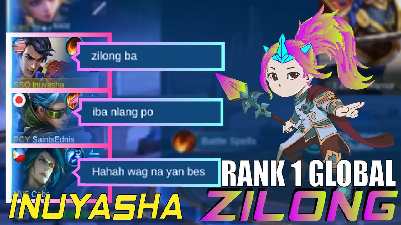 THEY DON'T LIKE MY ZILONG 😥😥😥 | Top 1 Global Zilong 