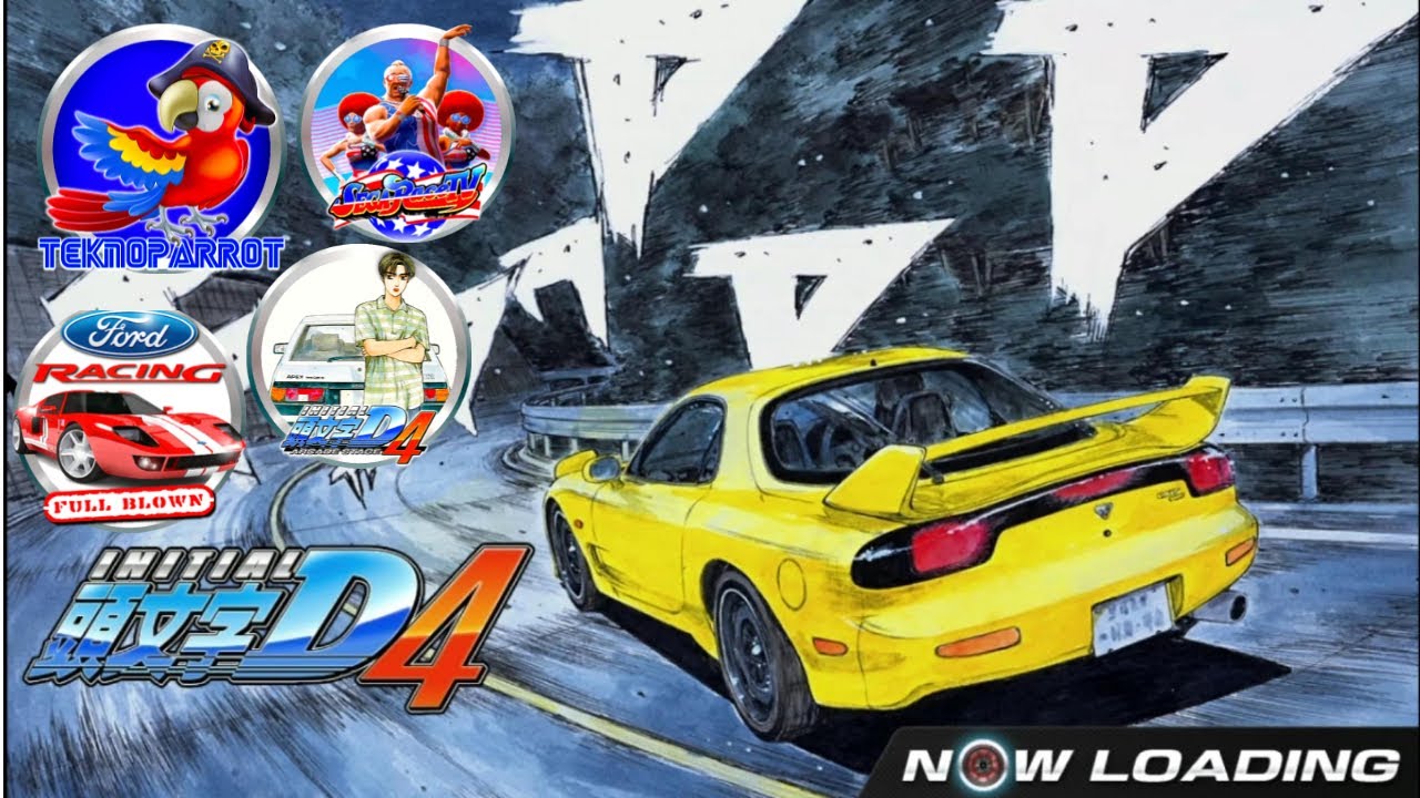 Tutorial teknoparrot en español parte 6 ford racing , initial D 4 export,  sega race tv