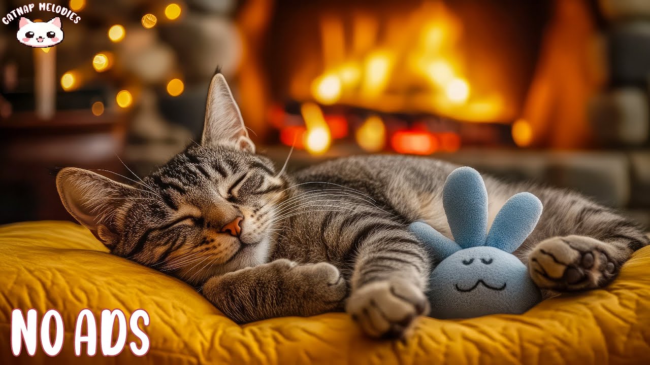 Cat Healing Music 🐾 Cozy and Comforting Sounds to Help Relaxation, Deep Sleep & Insomnia Relief