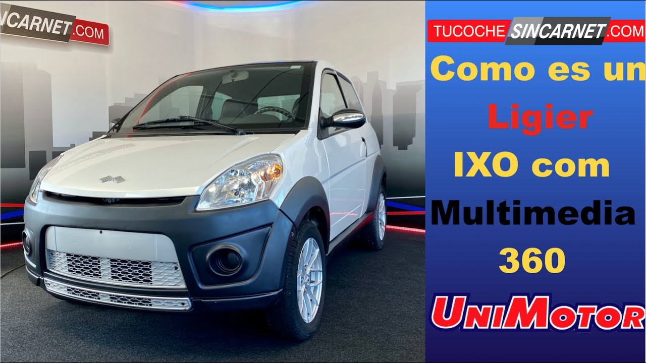 Como es un Ligier Ixo Trek con Multimedia 360
