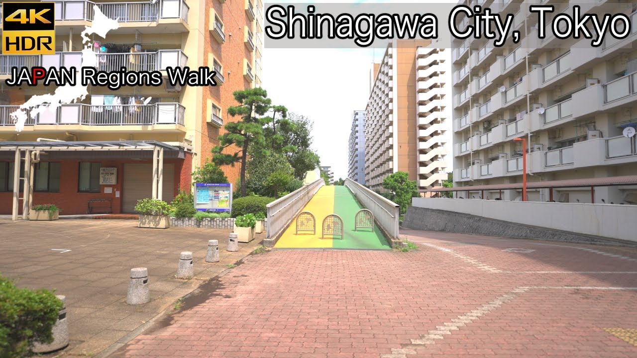 Yashio apartment complex | Shinagawa City | 4K HDR | 東京都 八潮団地