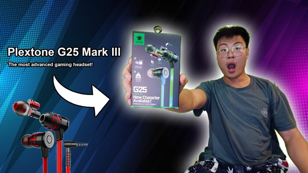 Plextone G25 Mark III - The Most Advanced Gaming Headset Ever!