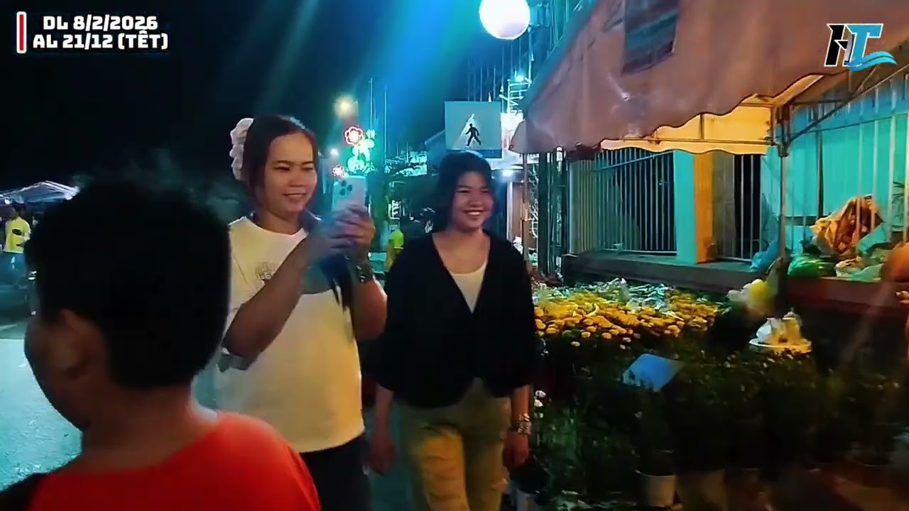 Chợ Hoa 21 Tết