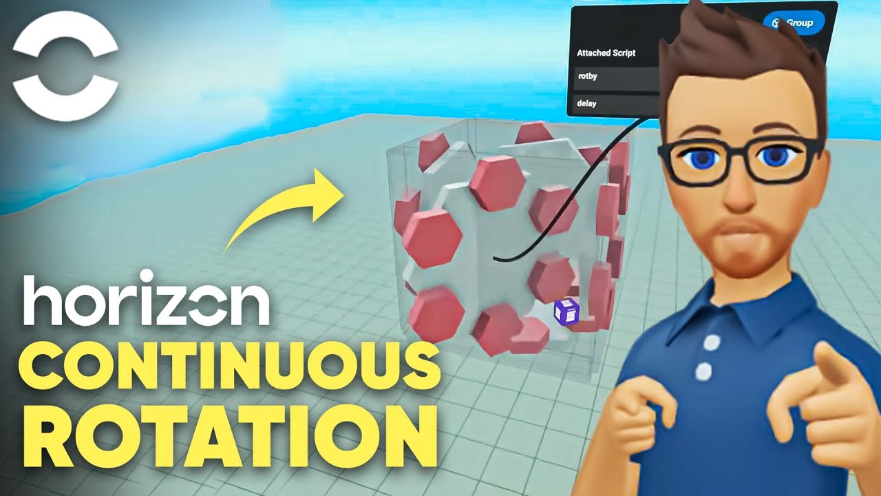 Легко вращайте объекты в Horizon Worlds! 😵‍💫 🐕 😵‍💫