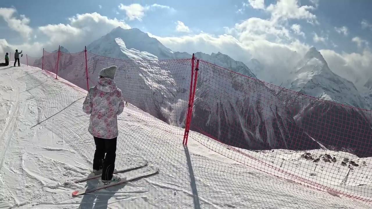 Домбай - трасса 2 - 22 февраля 2024