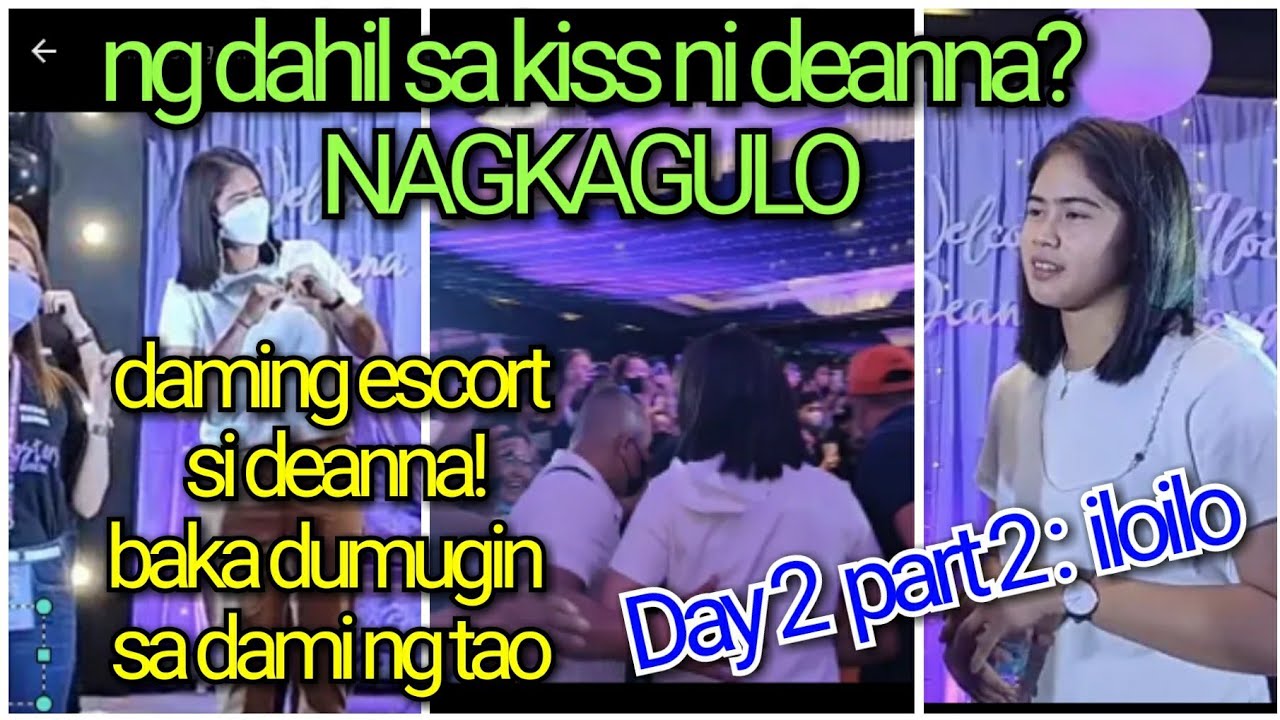 dahil sa kiss nagkagulo? deanna sinayaw ang fave tiktok dance nya!  Kinilig lahat! Q&A DAY2 Part2