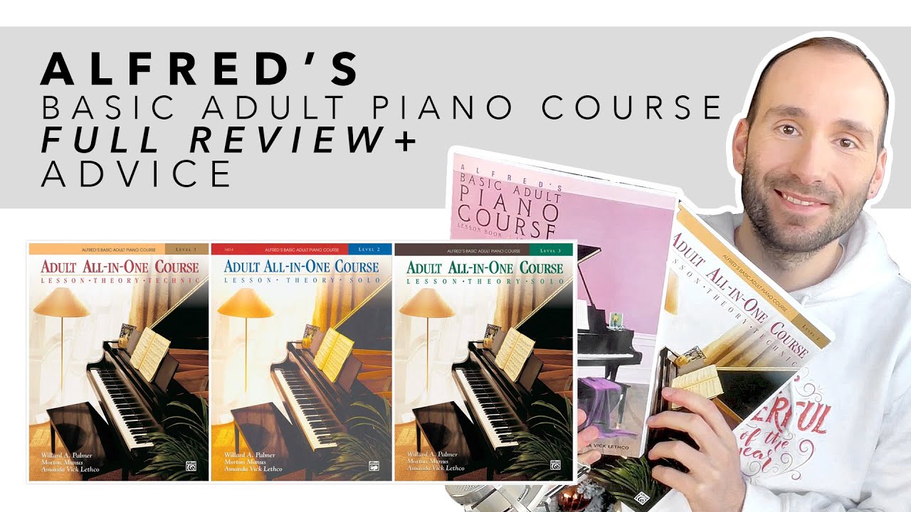 Alfred's Basic Adult Piano Course | Full Review + Contents + Advice