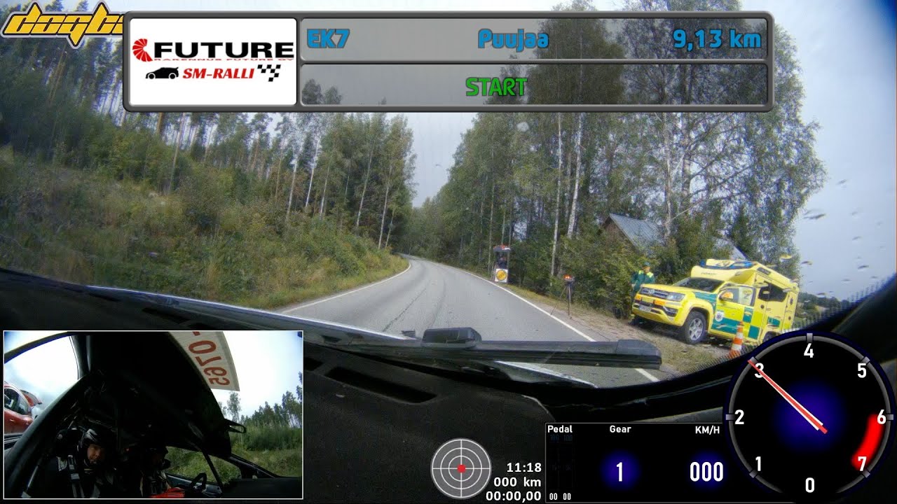 Lahden SM ralli incar EK7