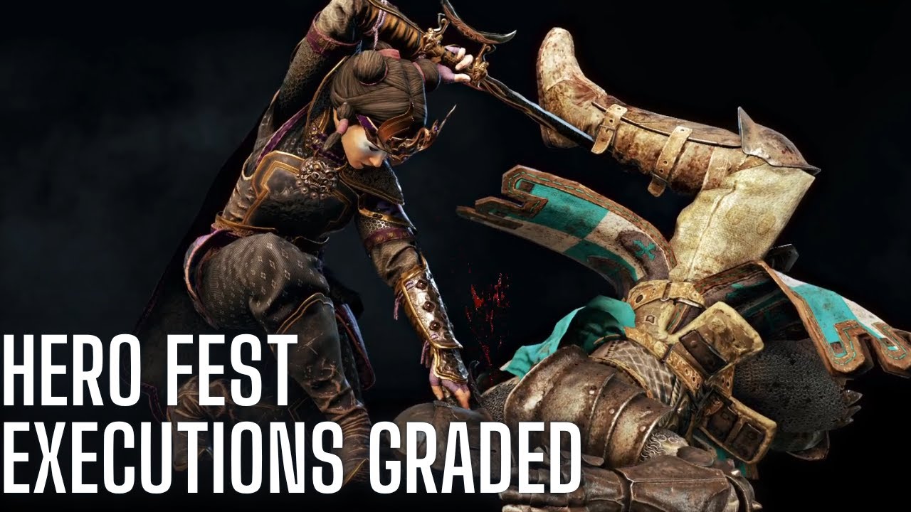 For Honor Y9S1 (Title 2 Update) Hero Fest Executions GRADED