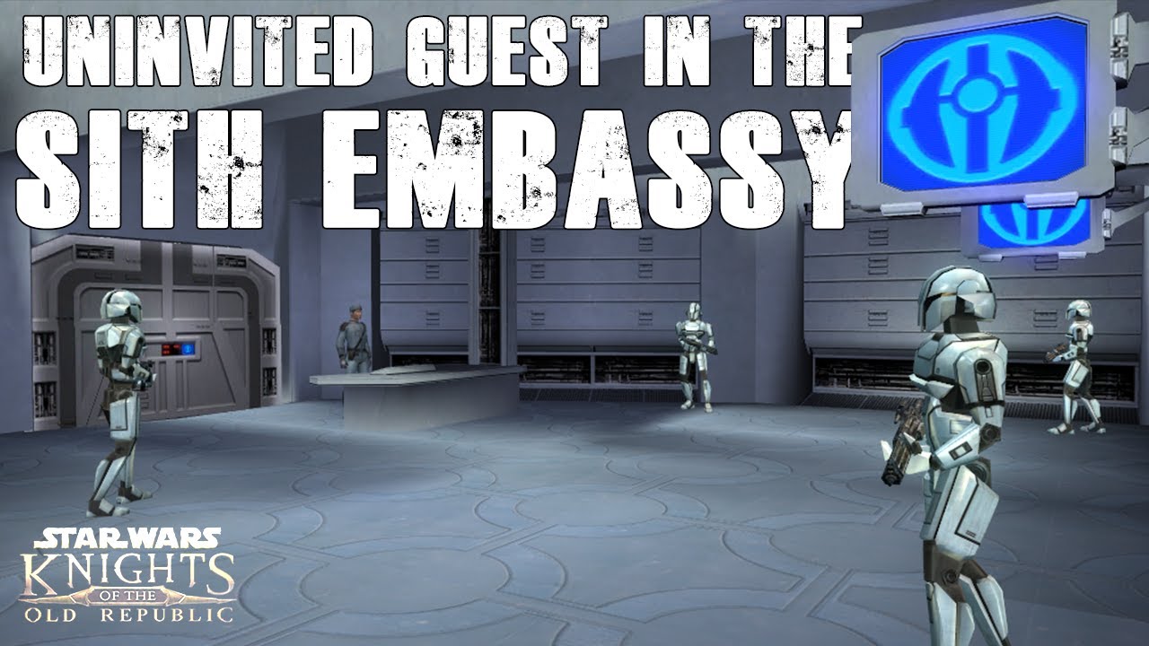 KOTOR Ep. 21. - Inside the Manaan Sith Embassy [Walkthrough - No Commentary]