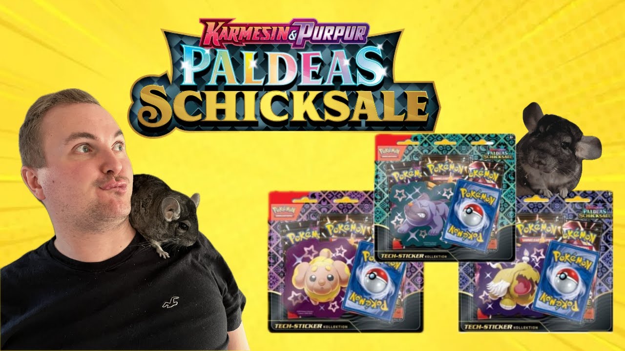 Krass viele Hits aus ALLEN Tech Sticker Boosterpacks von Paldeas Schicksale! Pokémon Booster Opening