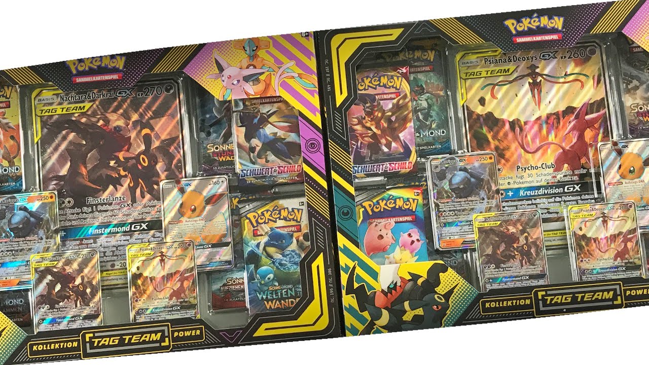Beide TAG TEAM POWER KOLLEKTION BOXEN! DIE NEUEN BOXEN SIND DA! Pokemon Booster Unboxing Opening