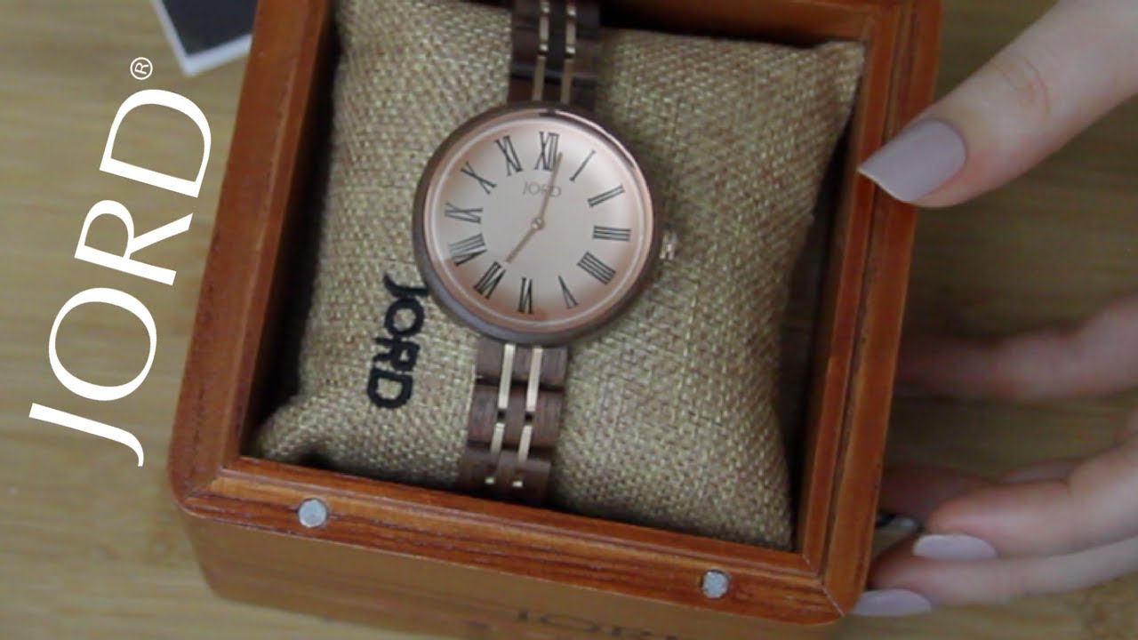CALMING ASMR: Gorgeous JORD Wood watch