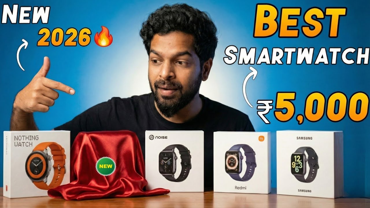 Best Smartwatch Under 5000 in 2026🔥Best Smartwatch Under 5000⚡ Smartwatch Under 5000🔥Best Smartwatch