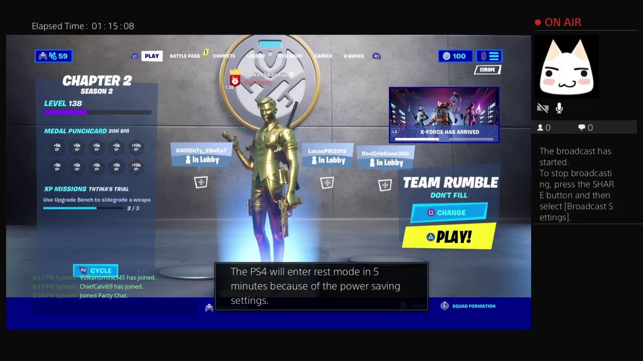 P0k1m4n3 is whching my game play