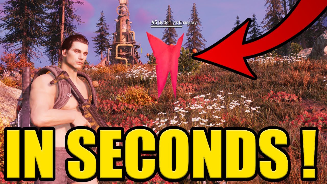 BUTTERFLY EMISSARY LOCATION in ONCE HUMAN DEVIATION Survive, Capture, Preserve