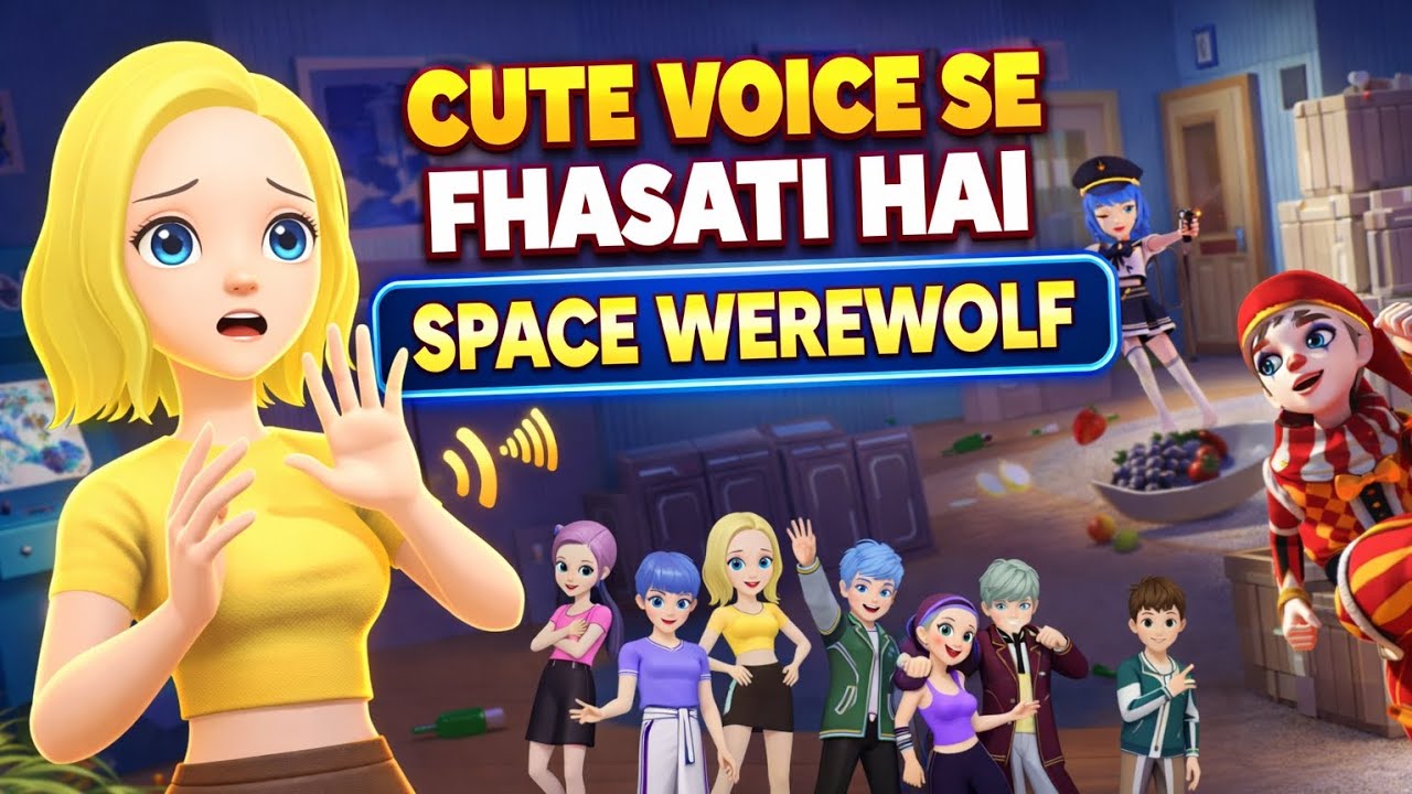 CUTE VOICE SE FHASATII HAI LADKO KO | DAY 4/30 #2 | WEPLAY SPACE WEREWOLF 