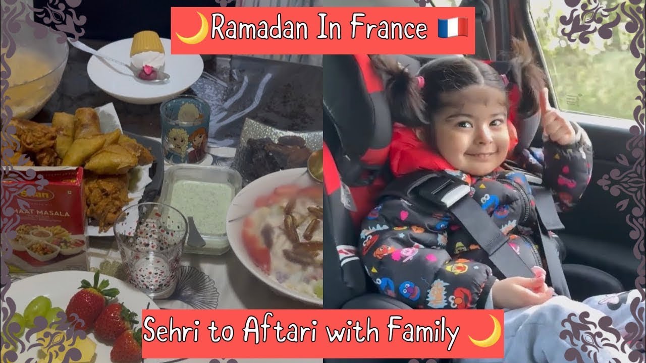 Ramadan In France 🇫🇷 |Sehri, Grocery,& Chacho aye Aftari Par