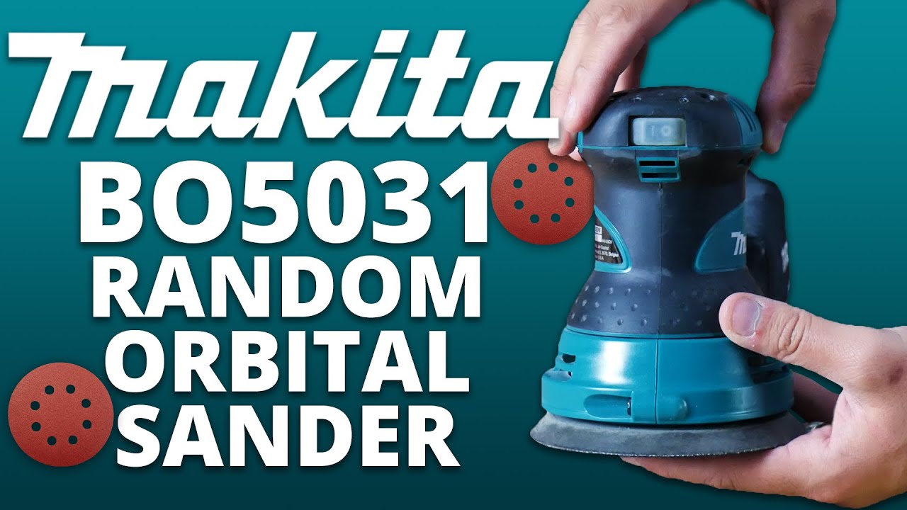 Makita BO5031 Random Orbital Sander | Toolstop Demo