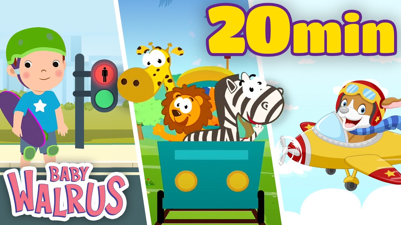 20 minutes de chansons rigolotes pour les enfants – Chante et danse avec nous! 👦 🎶