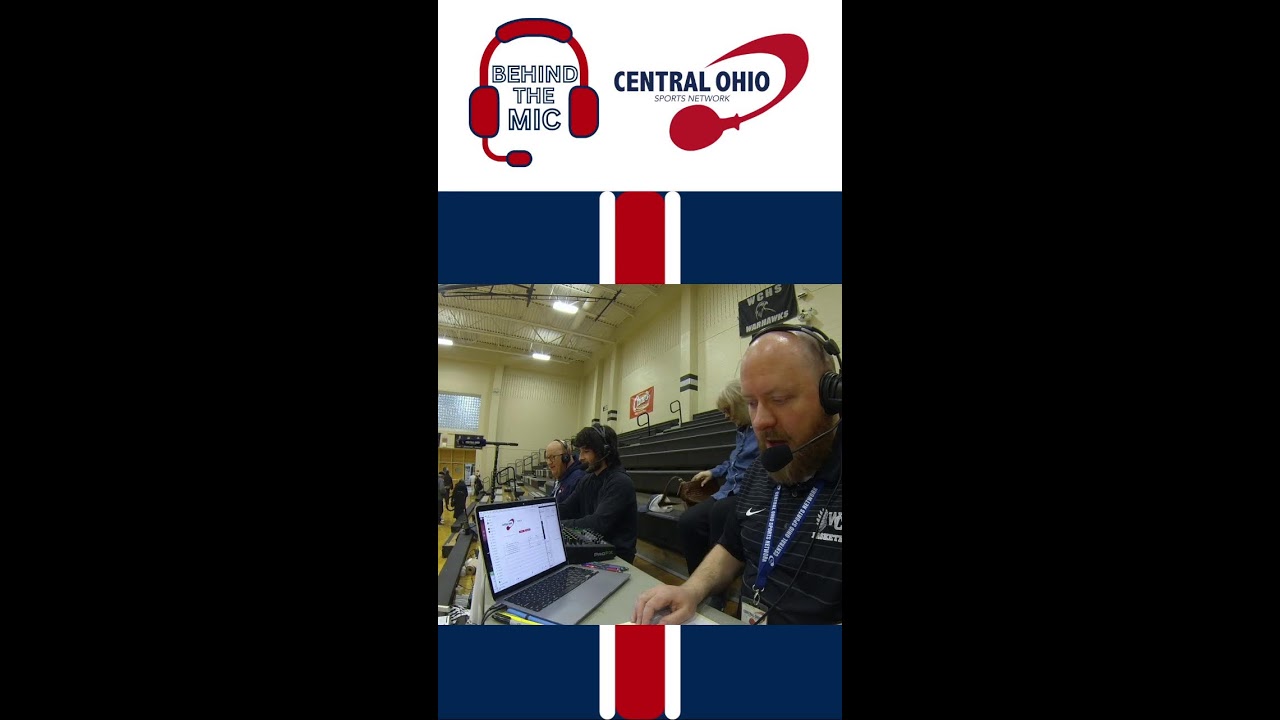 Behind The Mic | HS Boys Basketball | Dublin Jerome vs Westerville Central (Portrait)