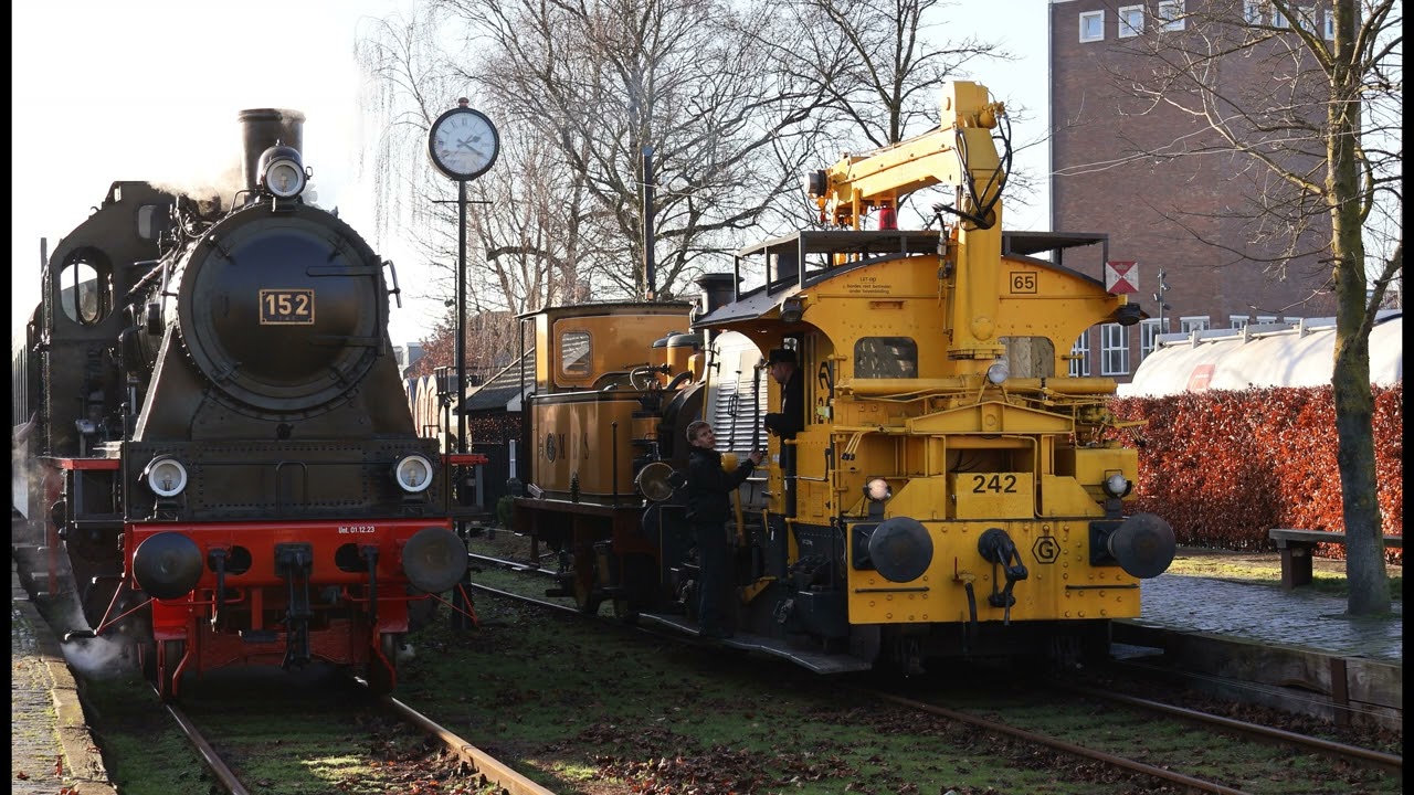 Museum Buurtspoorweg in Haaksbergen / Kerstritten 2025