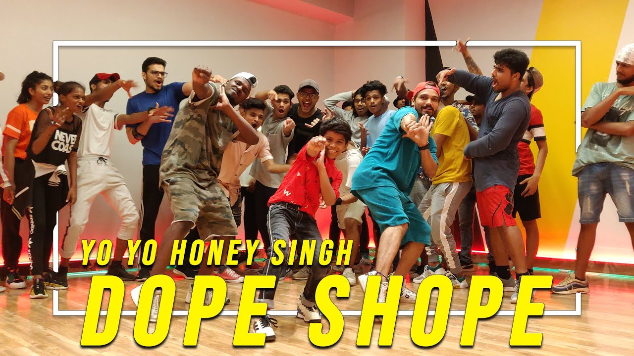 Dope Shope - Yo Yo Honey Singh  || Alex Badad  Choreography || (dance class video)