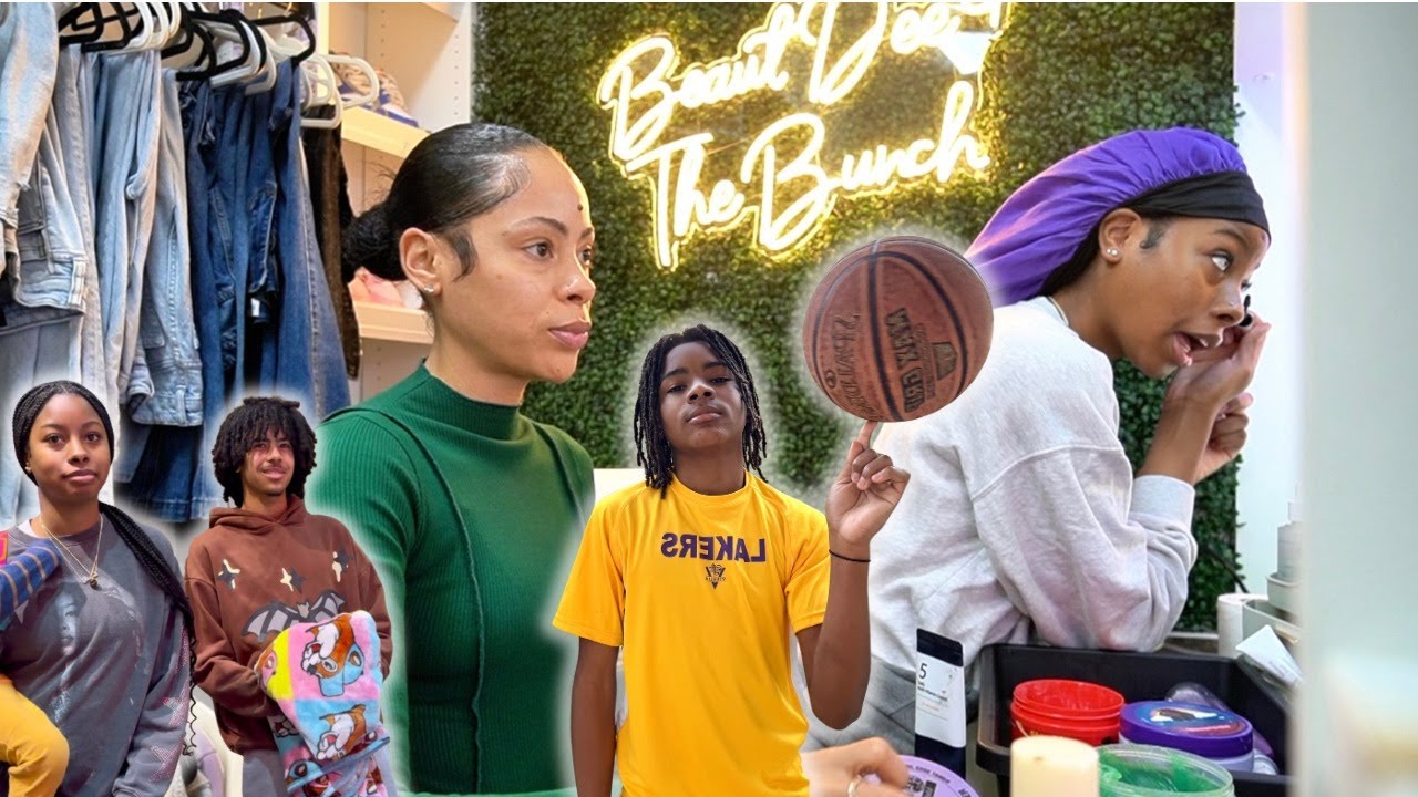 A Day In Our Life | Jordans Basketball Game | Out To Eat | Movies
