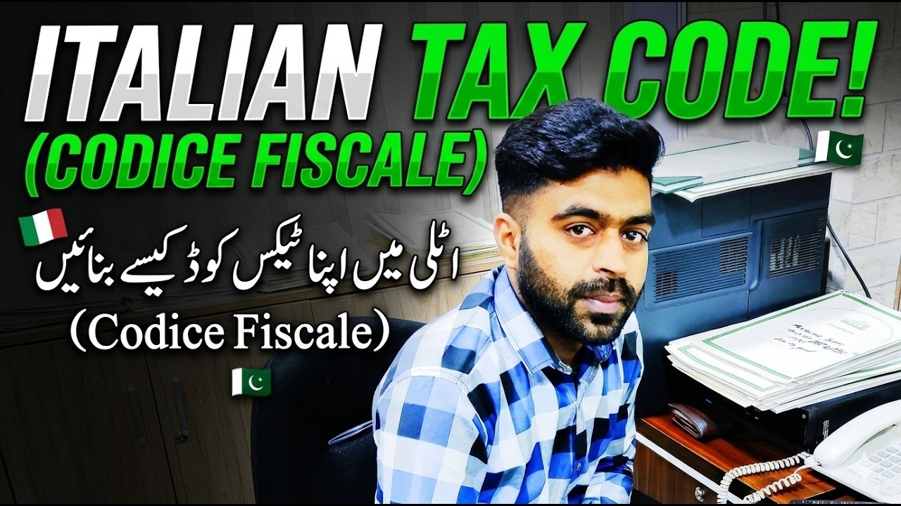 || How to Create Codice Fiscale in Italy ||اٹلی میں اپ اپنا ٹیکس کوڈ کیسے بنا  سکتے ہے || #Codice