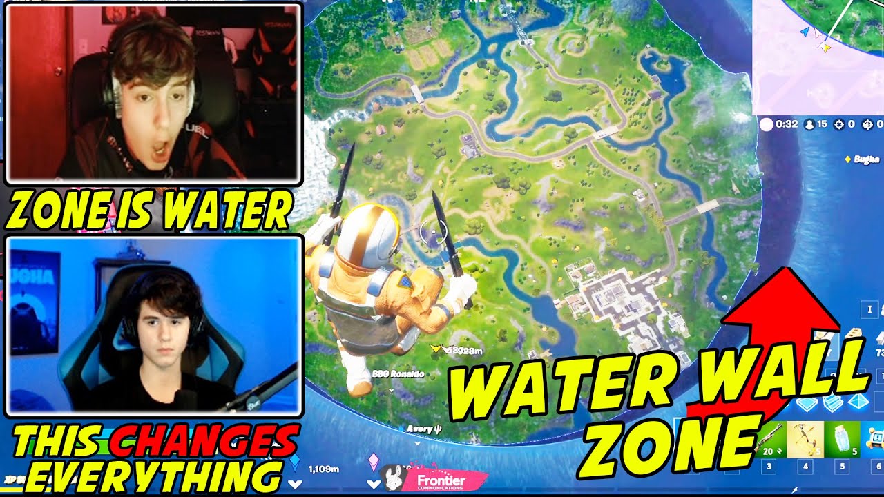 Clix & Bugha REACT To The Device Event Then Show The WATER Zone & Explain Why it Changes EVERYTHING
