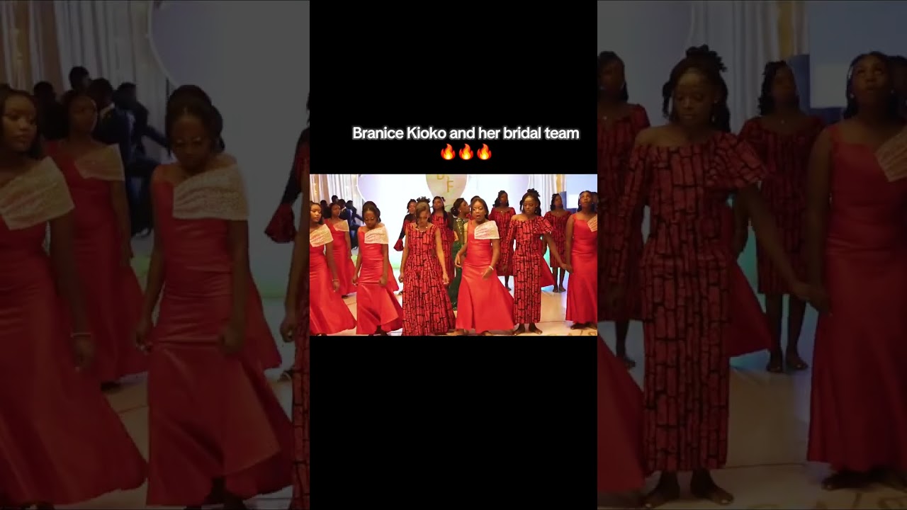 Bridal team electric dance