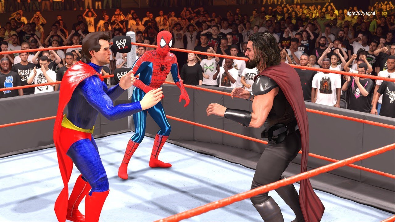 236. spider man vs superman thor superhero wwe,Best Marvel's Avengers Tag Teams | Elimination Match