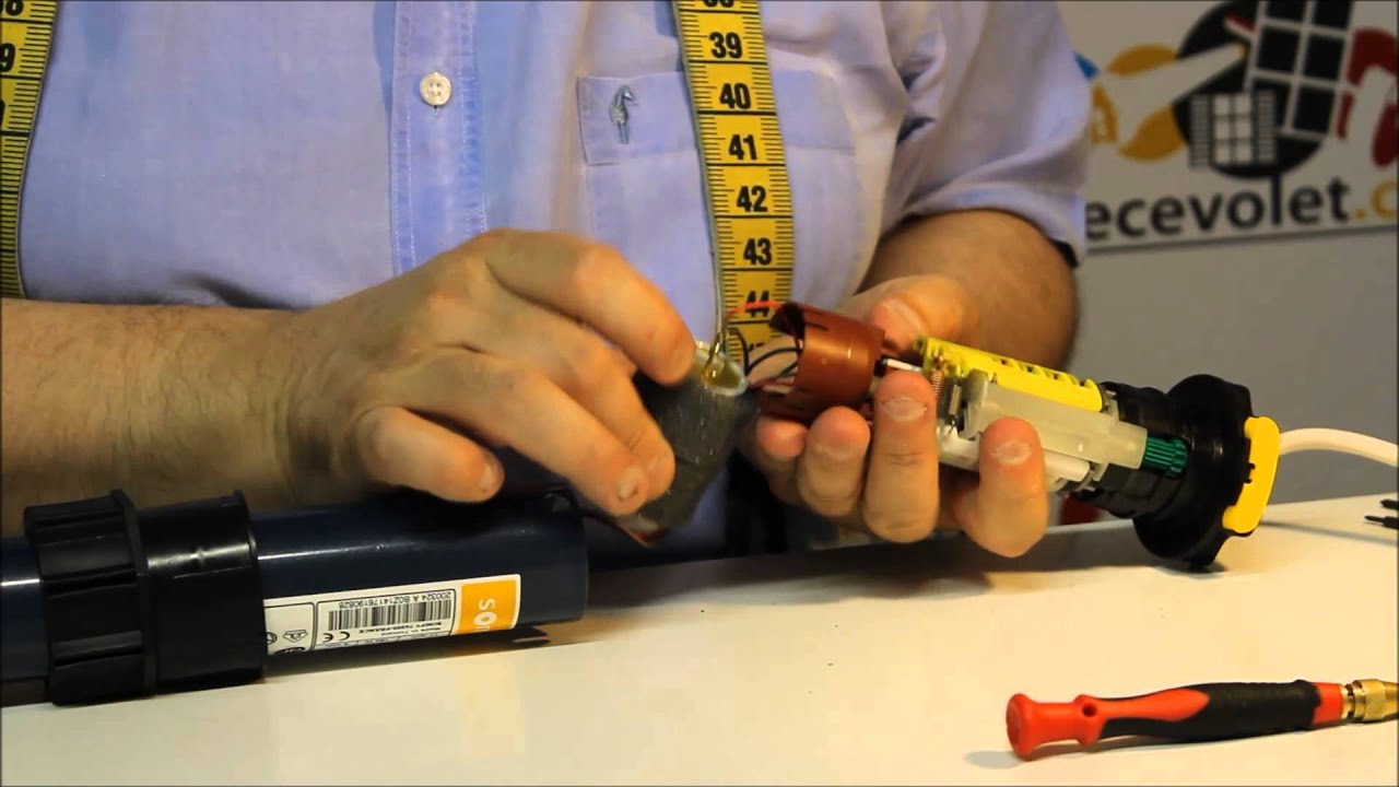 Remplacement du Condensateur dans un moteur Somfy