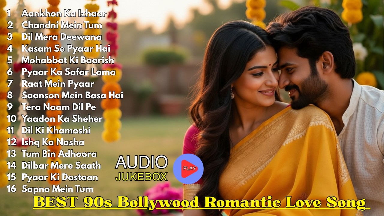 Top 90s Bollywood Love Songs – Timeless Hindi Romantic Hits & Classic Melody Vibes
