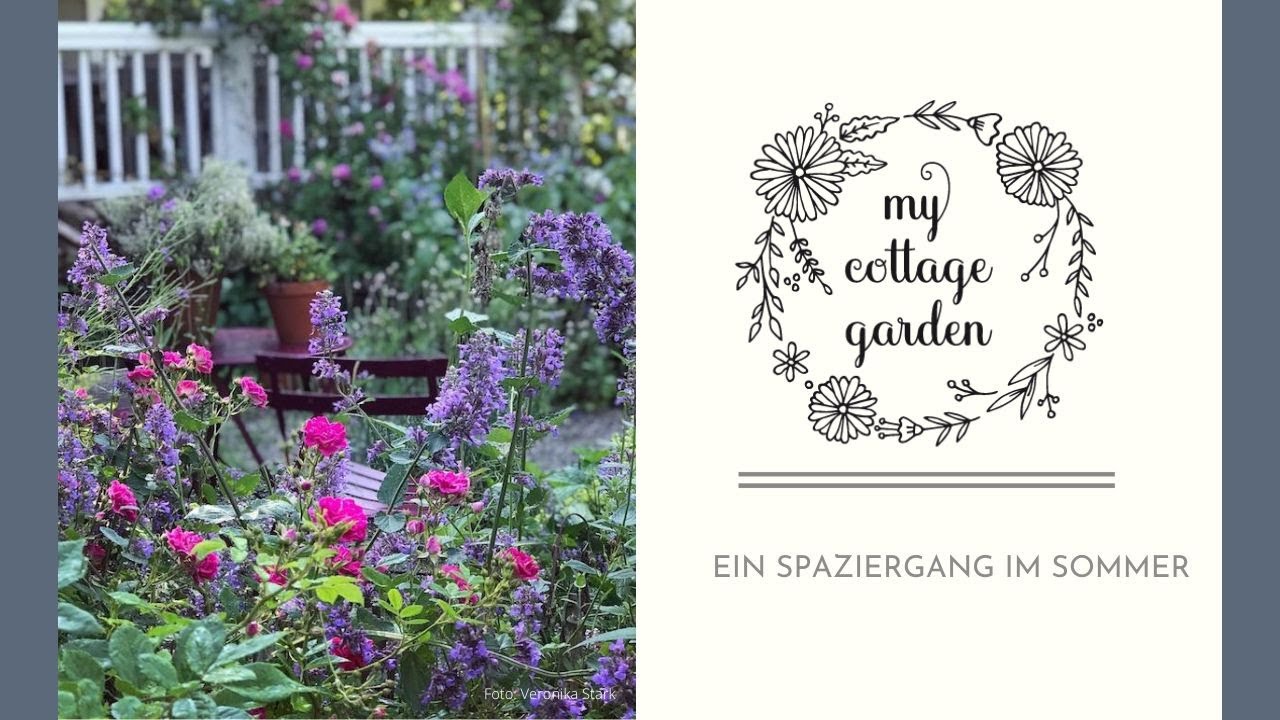 Der Cottage Garten im Sommer