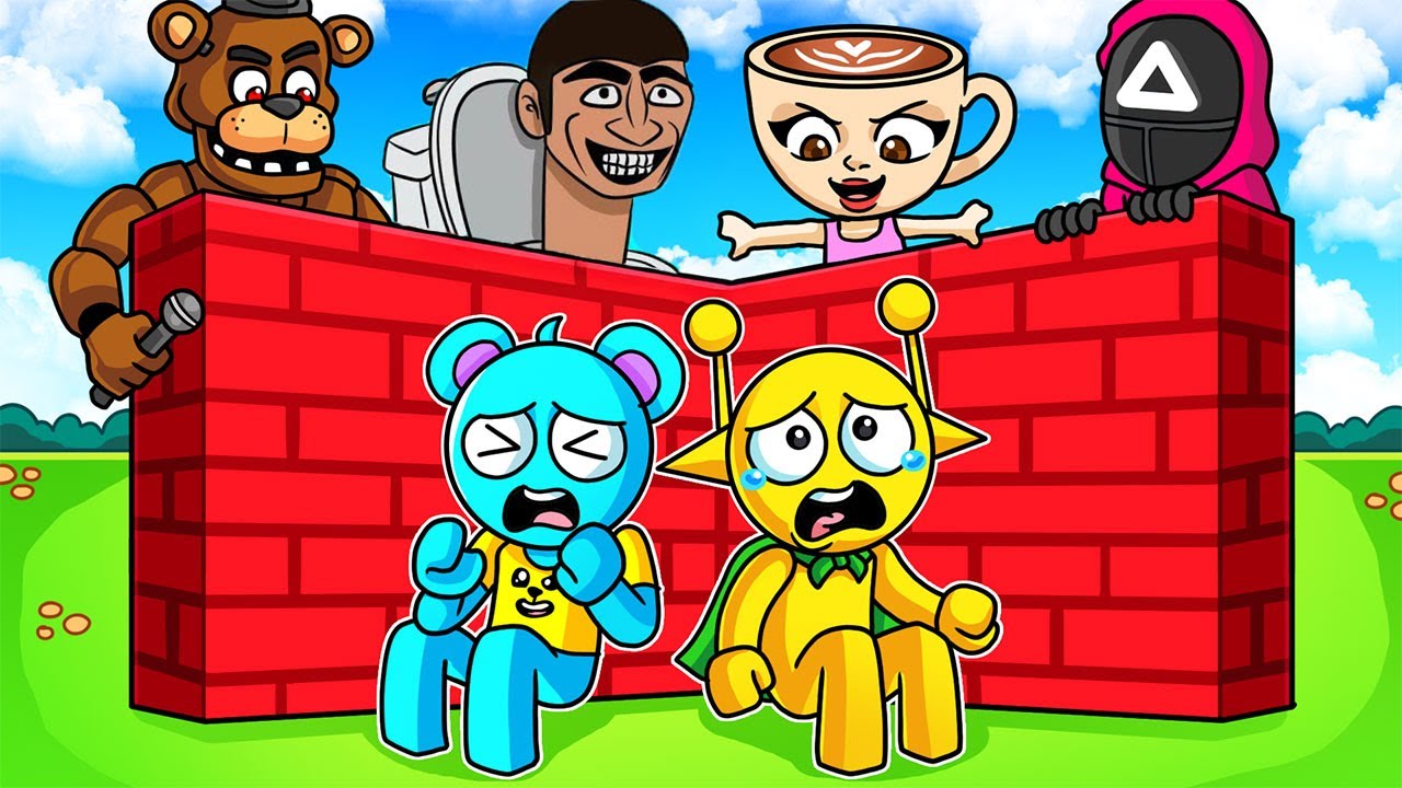 SOBREVIVE en B&Uacute;NKER SEGURO a los MONSTRUOS en ROBLOX! 😰