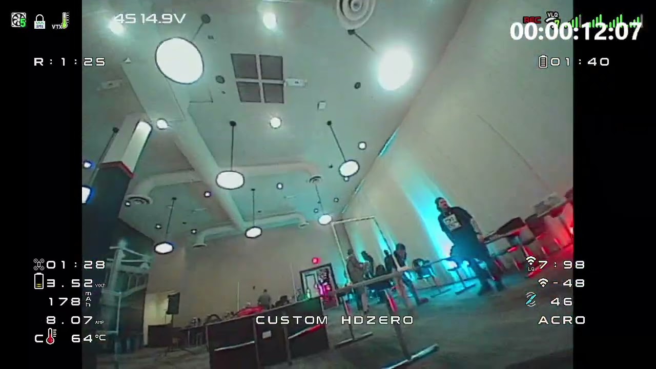 My Second Whoop Race - Analogue vs HDZero Comparison!