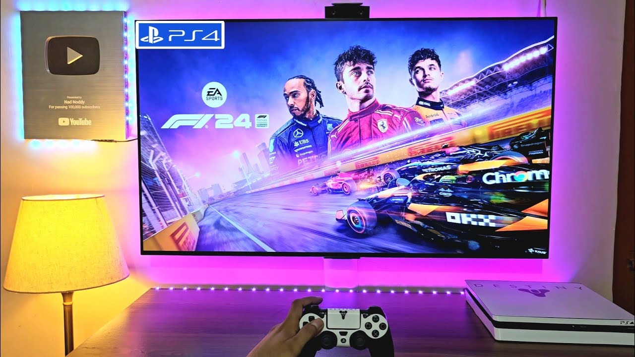 F1 24 (PS4 Slim) Gameplay