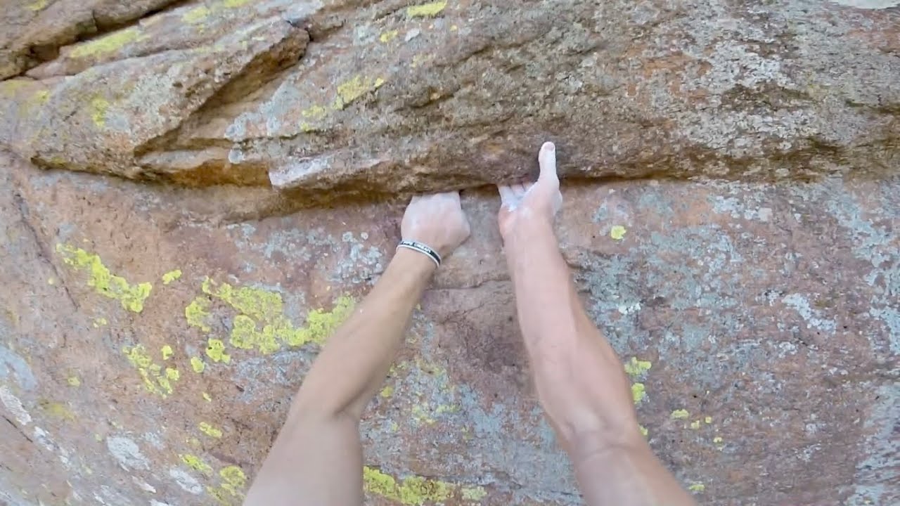 Escalada del mega tramo 5.11c de 200 pies de Oklahoma