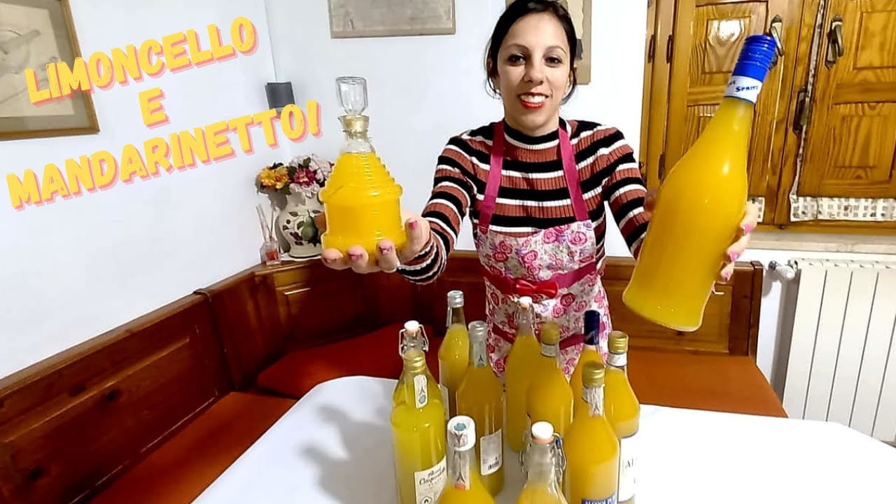 Non Buttare Le Bucce Se Fai il Limoncello O il Mandarinetto!