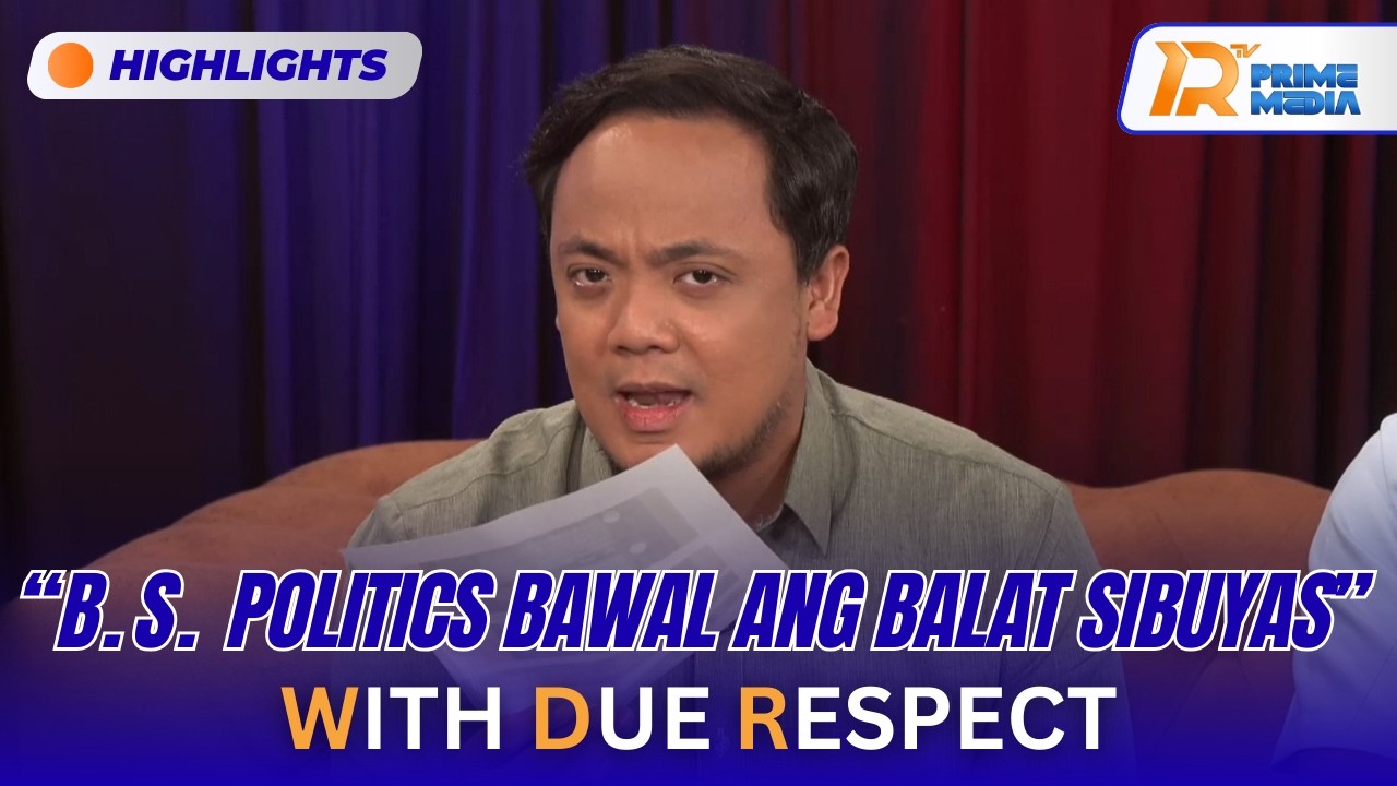 B.S. BAWAL ANG BALAT SIBUYAS | WITH DUE RESPECT | MARCH 08, 2026