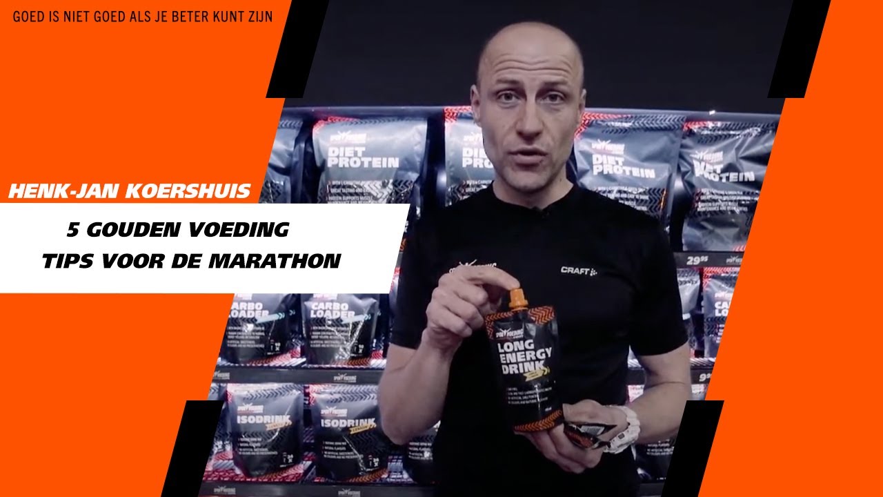 Sportvoeding voor hardlopers en de marathon 🏃