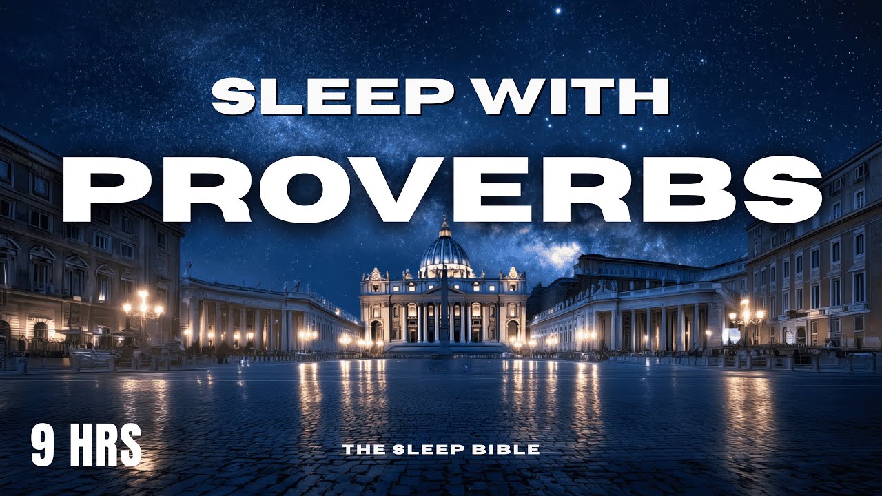 LIVE All Night: Fall Asleep to the Book of Proverbs Like Never Before | Deep Sleep with God’s Word