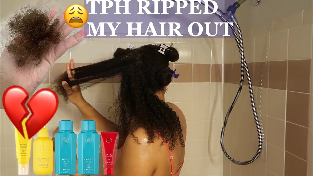OMG! TPH by Taraji RIPPED My Hair OUT! Full Wash Day | SO DISAPPOINTED! 😒